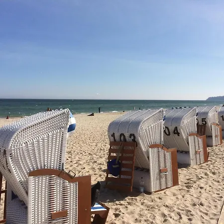 Apartman Fewo Meeresleuchten - Strandkorb Auf Balkon, Tg Baabe